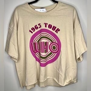 NWT JUNK FOOD The Who Band‎ Tee